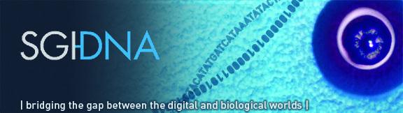 SGI-DNA trade show banner