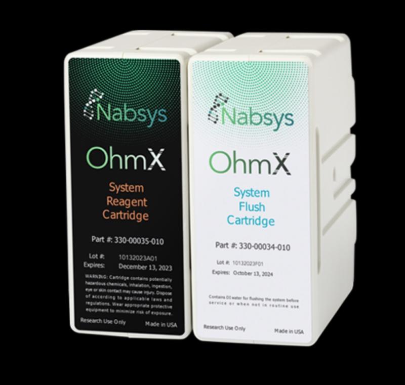 OhmX consumable cartridges