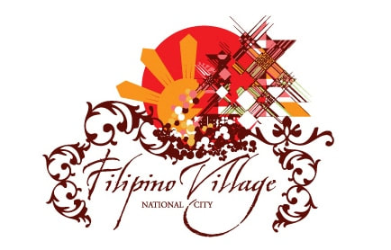 Filipino Village National City identity mark